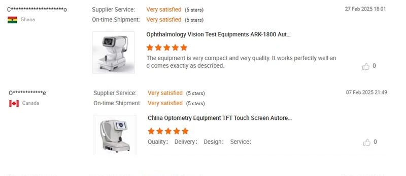 Auto Refractometer Customer Voices