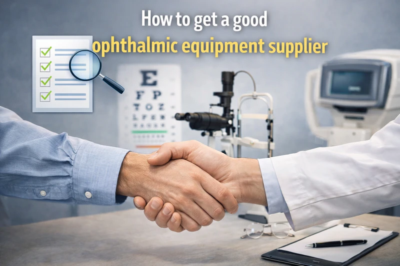 How to get a good ophthalmic equipment supplier