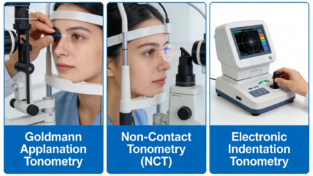 Eye Pressure Measured and Monitored