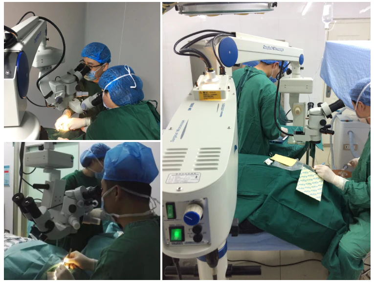 Operating Table in Use
