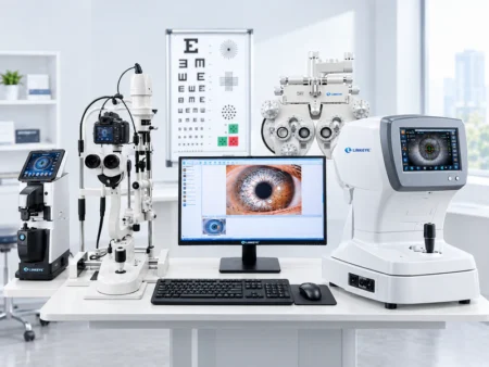 Matériel de diagnostic en optométrie pour les examens de la vue et les tests oculaires