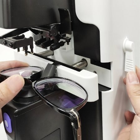 Lens stand for eyeglass testing Lens stand for eyeglass testing